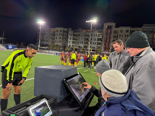 NCAA Referee Event using video review