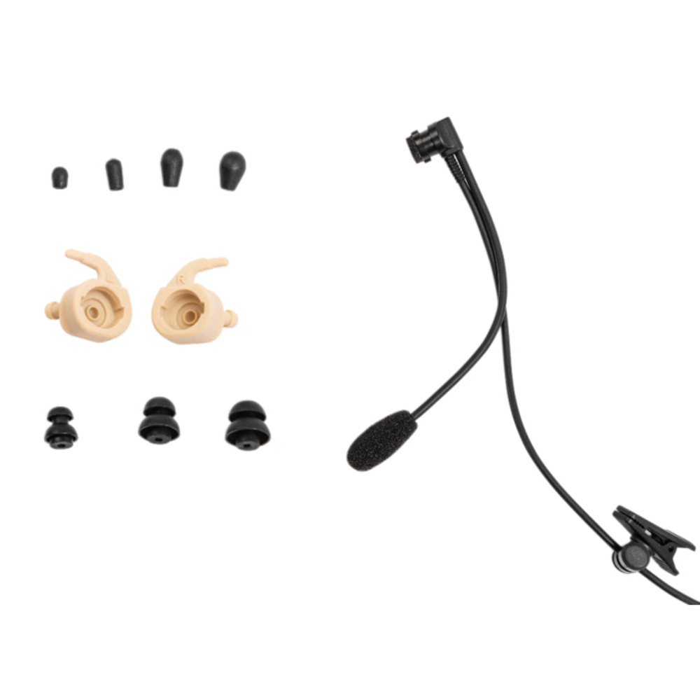 VOKKERO VARSITY II SONIC Headset kit contents